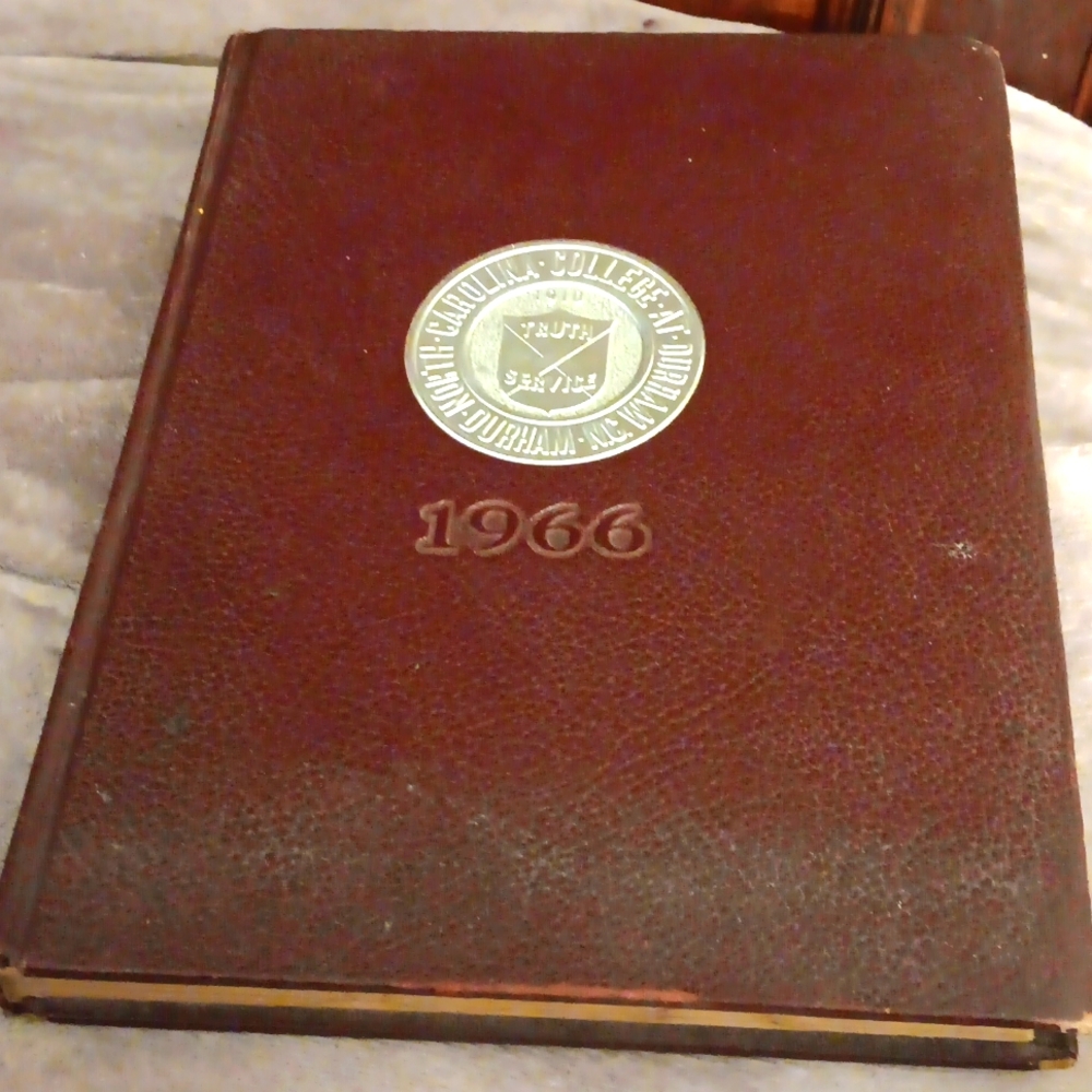 HBCU North Carolina Central College University Yearbook 1966
